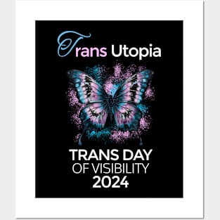 Transgender Day Of Visibility 2024 Parade Trans Utopia Cool Posters and Art